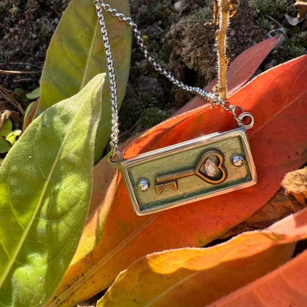 Handmade  Key Pendant Necklace
